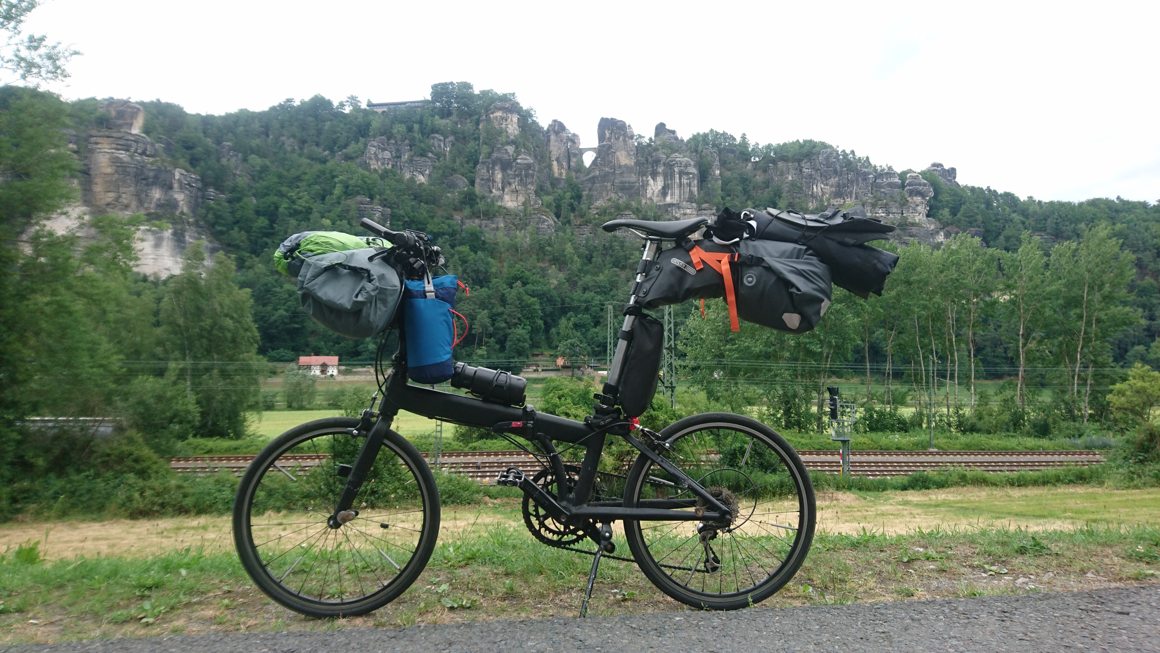 Foldable bikepacking – BackFace